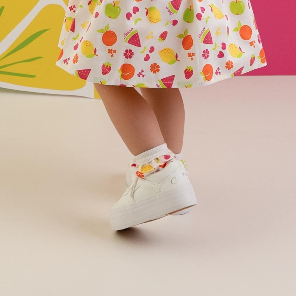 LITTLE A POPPY ANKLE SOCKS LA26210