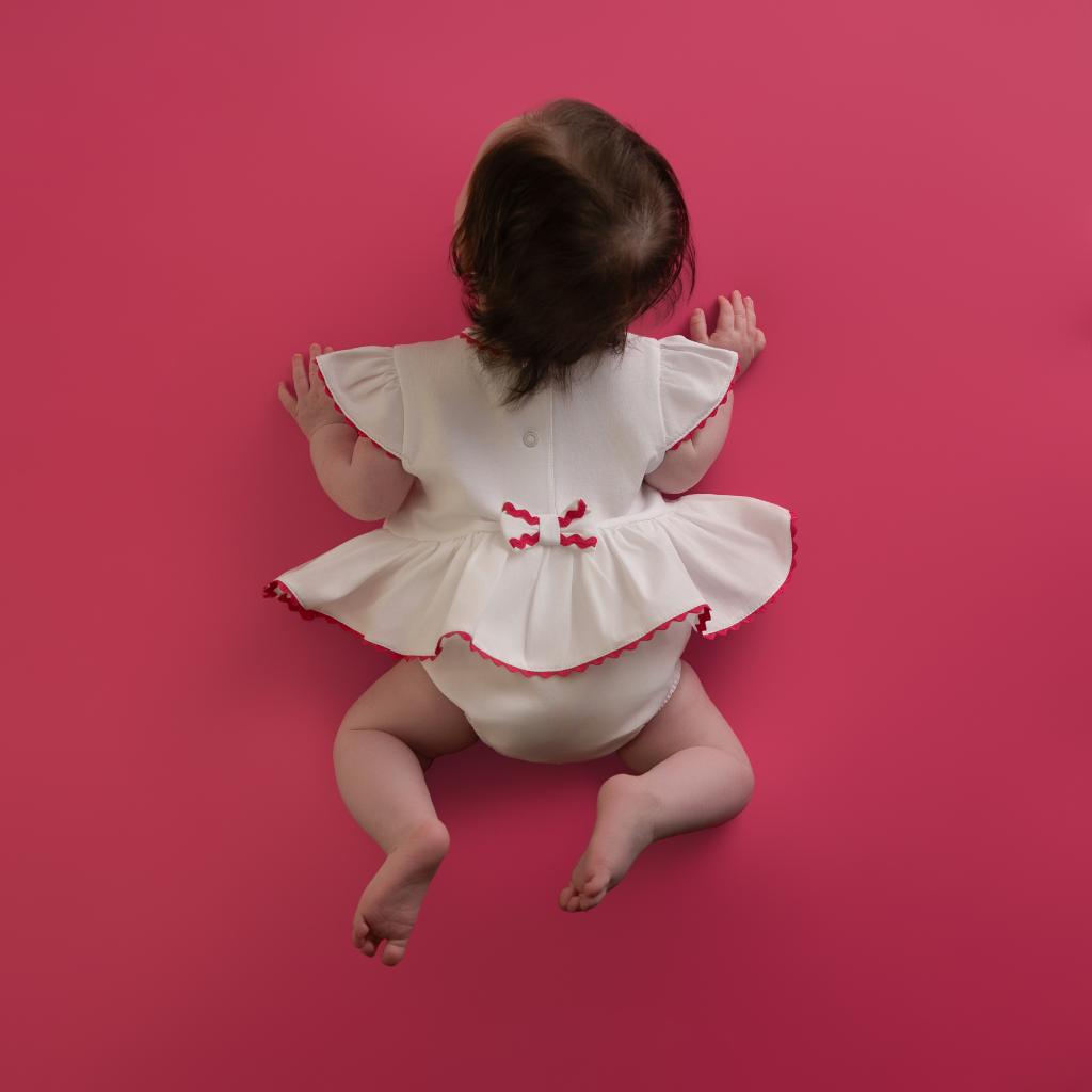 LITTLE A PEGGY ROMPER LA26209