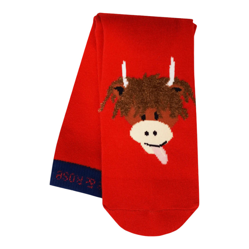 BLADE & ROSE HAMISH HIGHLAND COW SOCKS