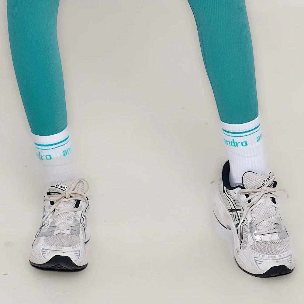 ANSANDRO MIDNIGHT TEAL SOCKS