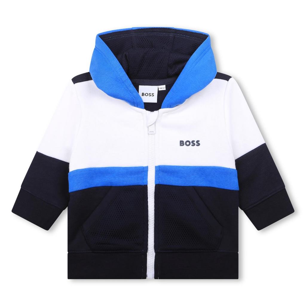 BOSS ZIP UP HOODIE J05A49