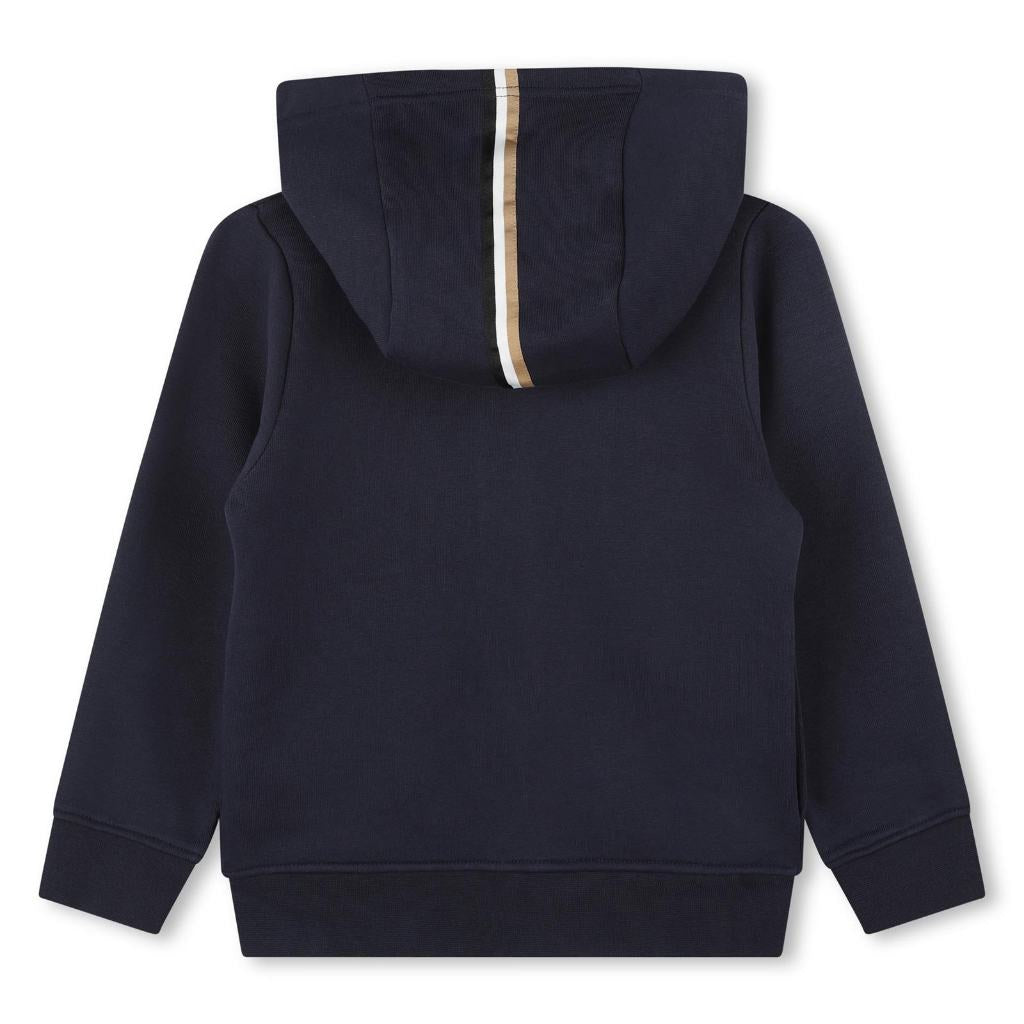 BOSS ZIP UP HOODIE J25Q25