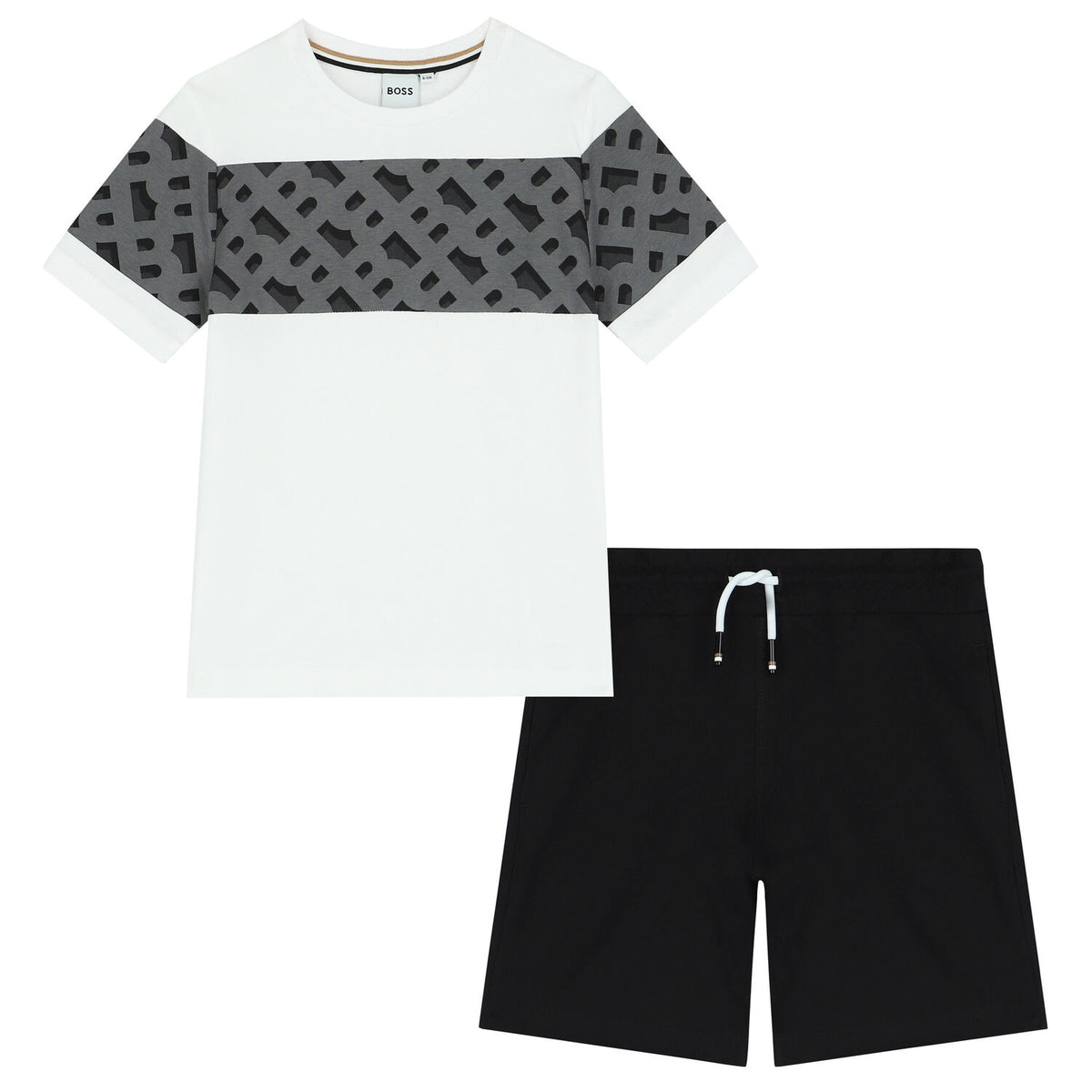 BOSS T SHIRT &amp; SHORTS SET J50746