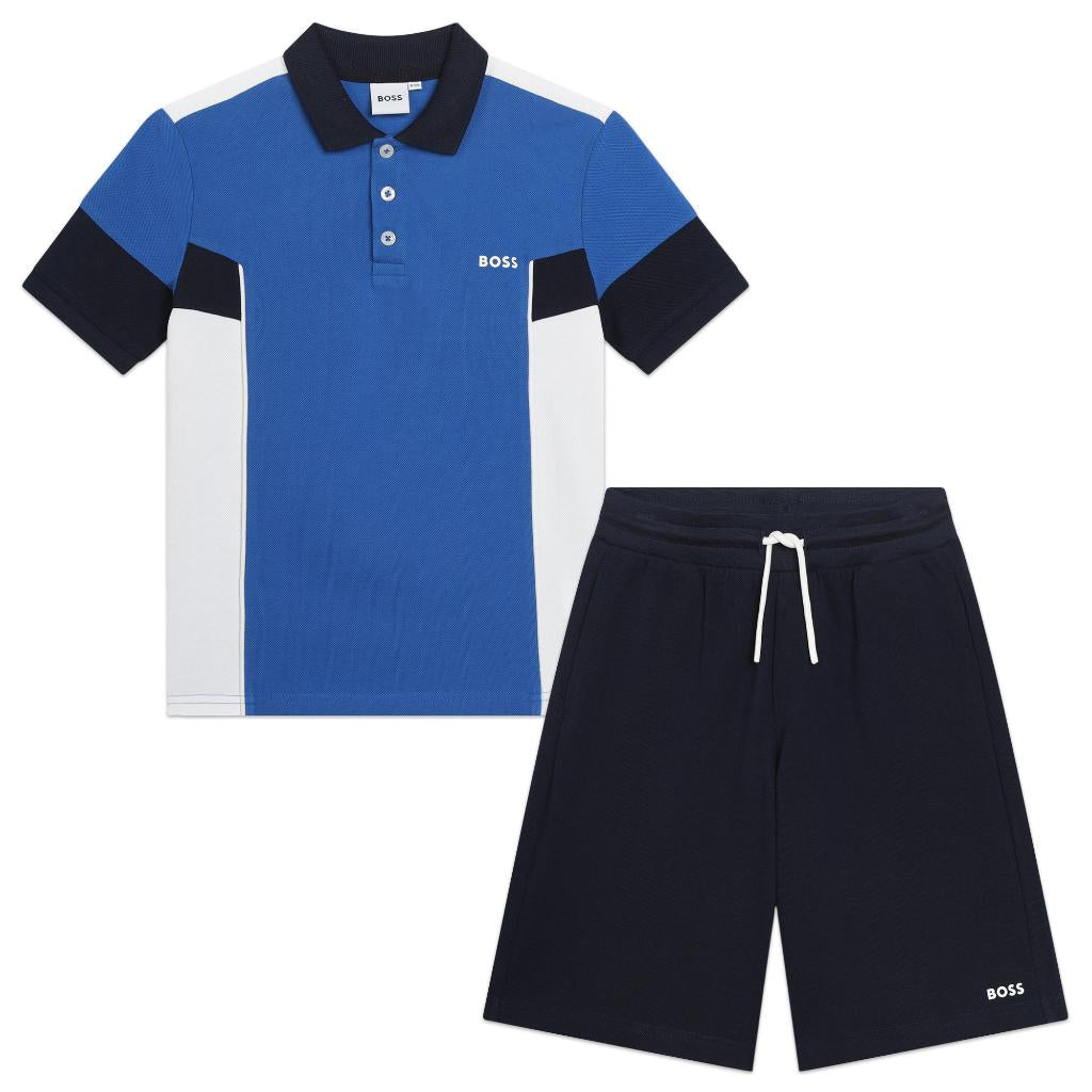 BOSS POLO SHIRT &amp; SHORTS SET J50753