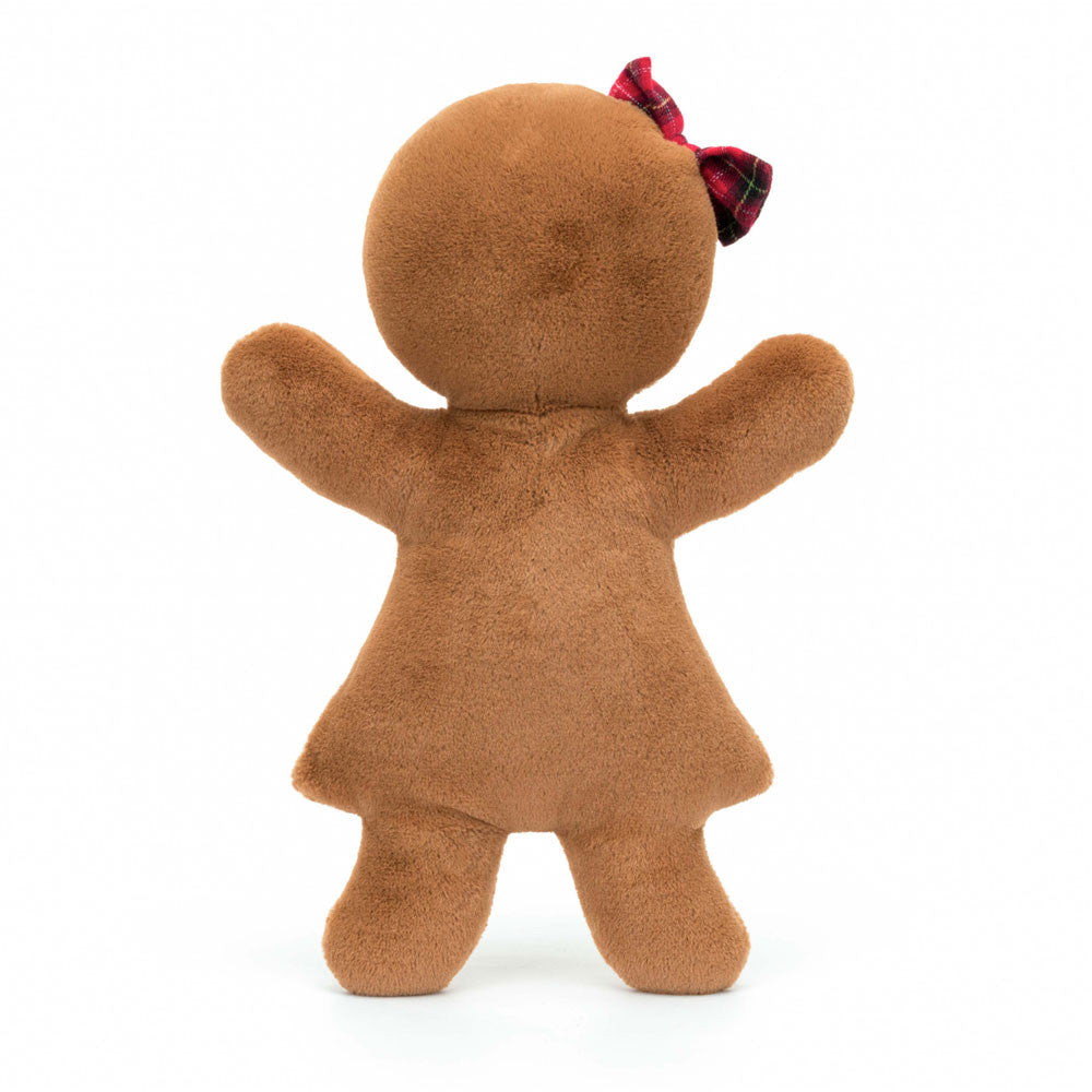 JELLYCAT JOLLY GINGERBREAD RUBY LARGE JGB2R