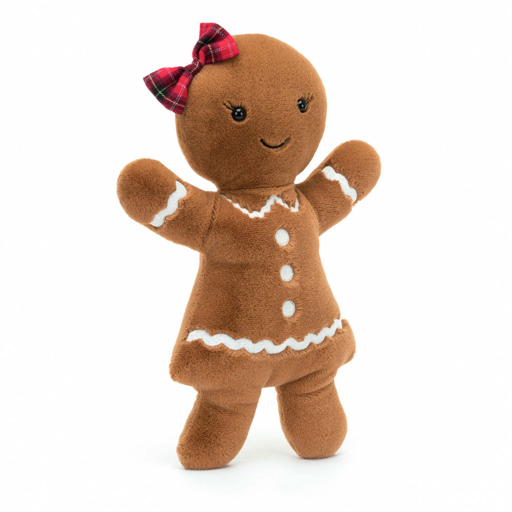 JELLYCAT JOLLY GINGERBREAD RUBY LARGE JGB2R