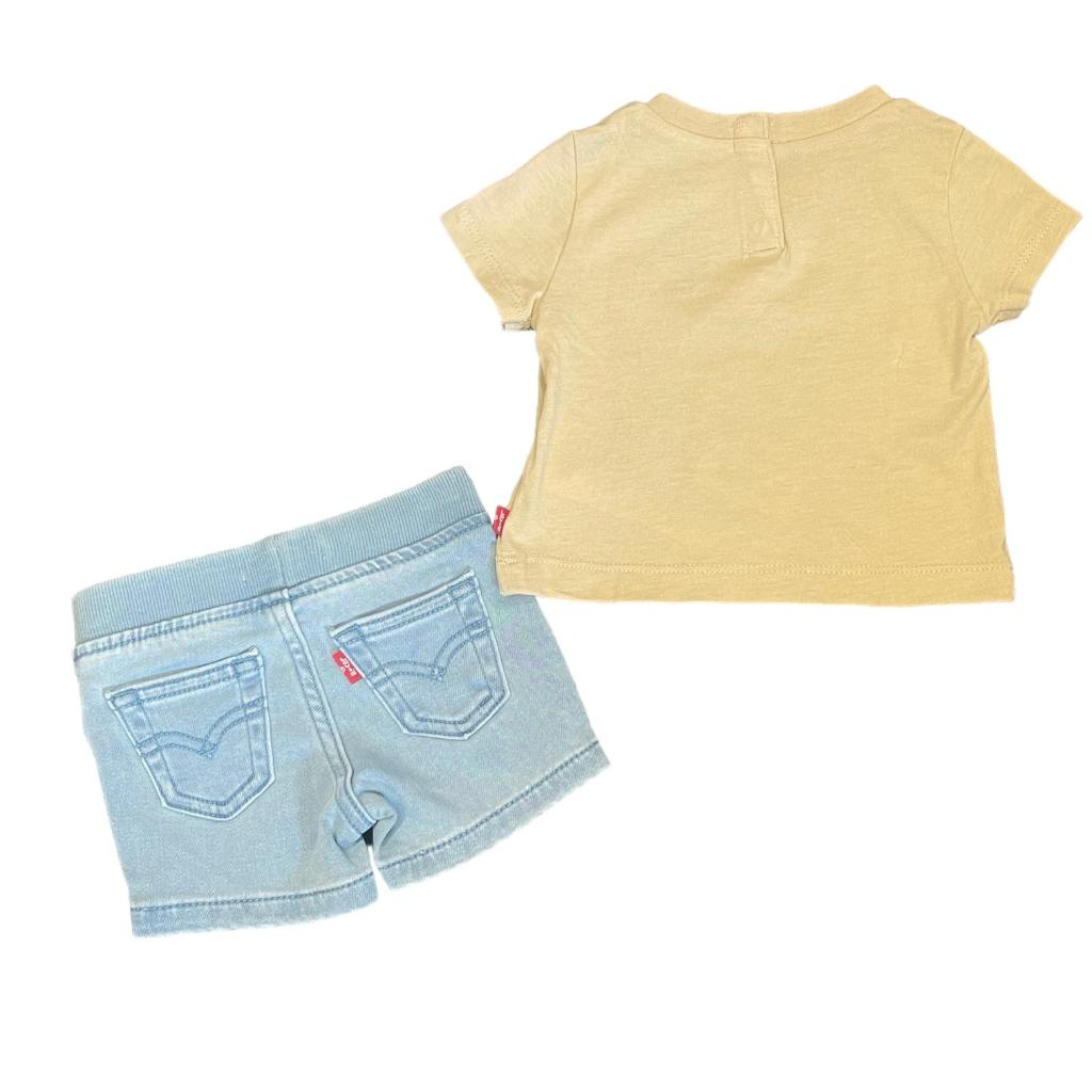 LEVIS T SHIRT & SHORTS SET K405