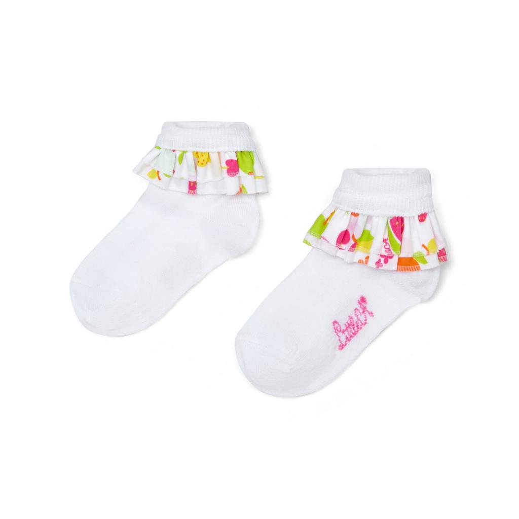 LITTLE A POPPY ANKLE SOCKS LA26210