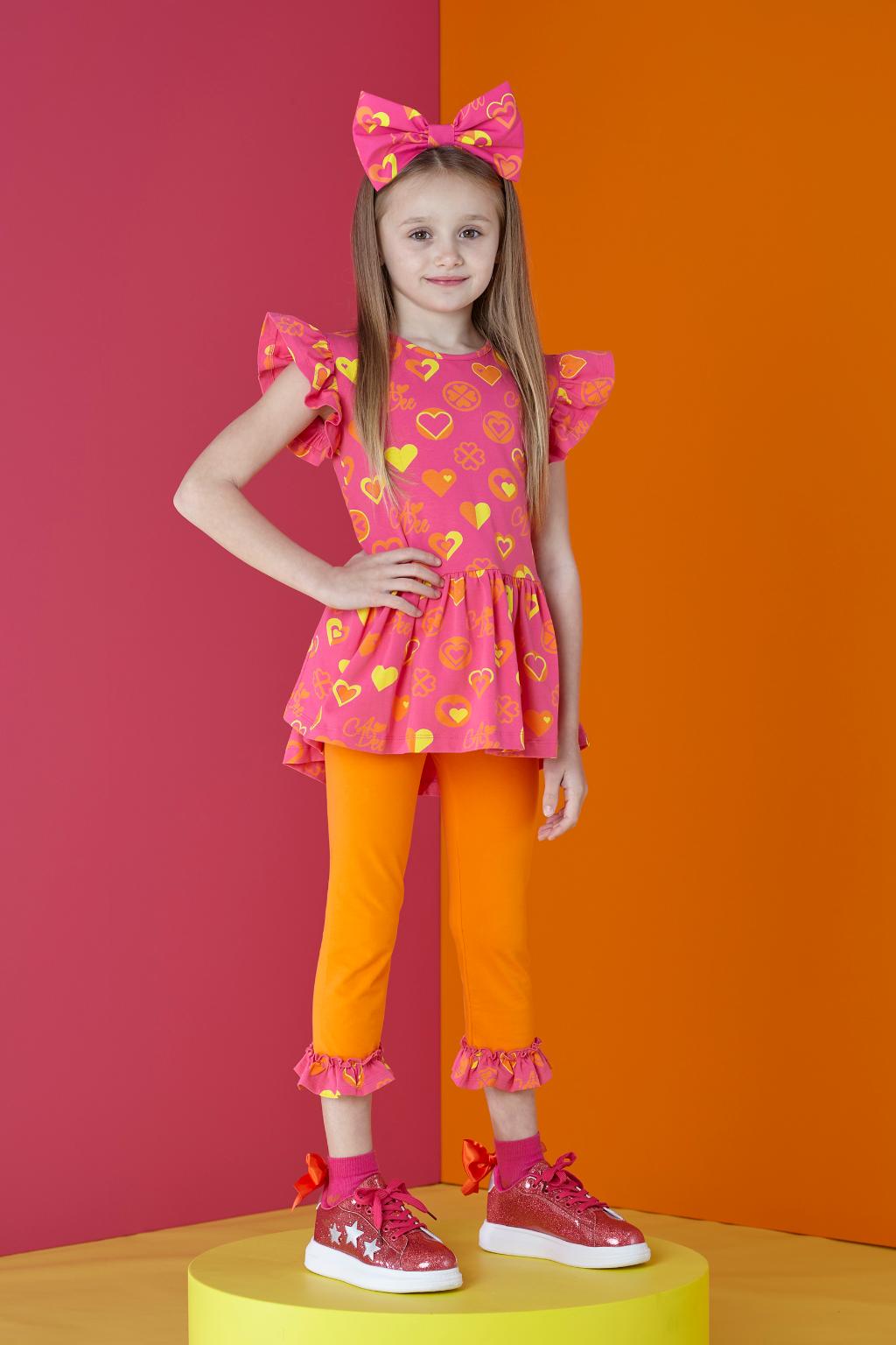 A DEE BOLD HEARTS MINNIE LEGGING SET S242511