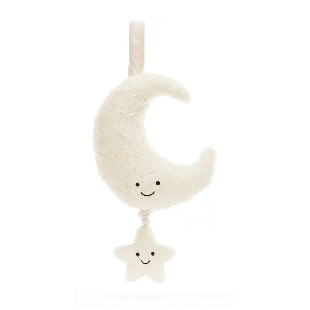 JELLYCAT AMUSEABLE MOON MUSICAL PULL MP4MOON