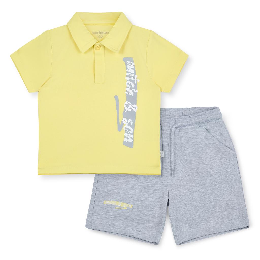 MITCH & SON GAEL POLO SHIRT & SHORTS SET MS25207