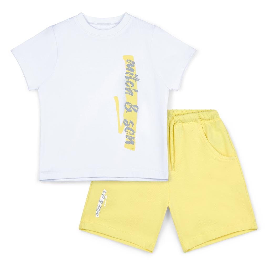 MITCH & SON GARRISON T SHIRT & SHORTS SET MS25213