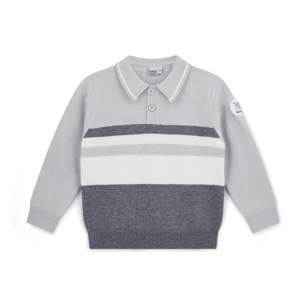 MITCH &amp; SON TIGHE KNITTED POLO SHIRT MS26518
