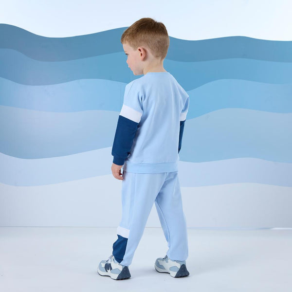 MITCH & SON - Frances Beyond Blue Cut & Sew Tracksuit - Sky Blue main image 1