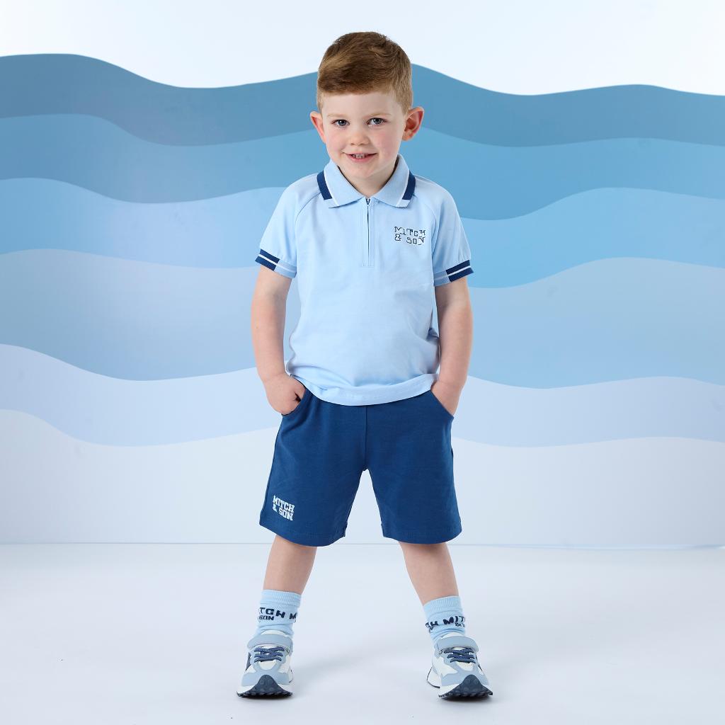 MITCH & SON FORD POLO SHIRT & SHORTS SET MS25113