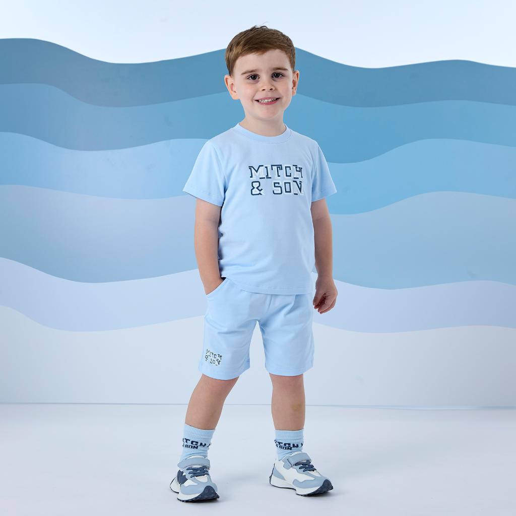 MITCH & SON FRANKLIN T SHIRT & SHORTS SET MS25112