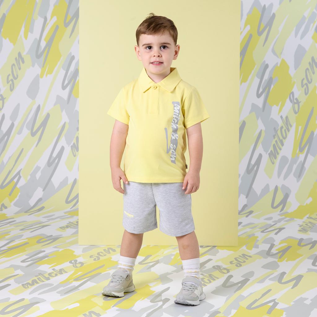 MITCH & SON GAEL POLO SHIRT & SHORTS SET MS25207