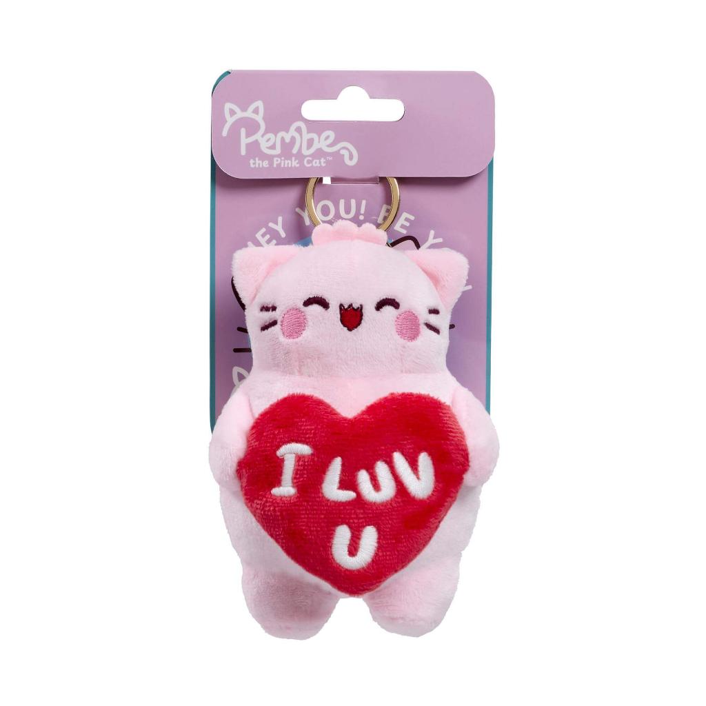 PEMBE I LOVE YOU KEYCHAIN