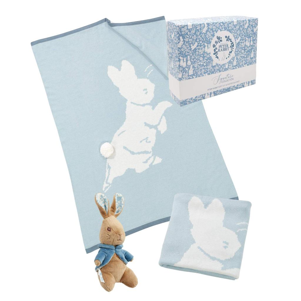 PETER RABBIT TOY & BLANKET GIFT SET