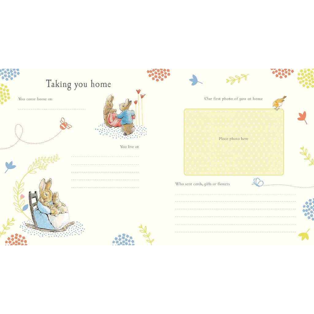 PETER RABBIT BABY RECORD BOOK