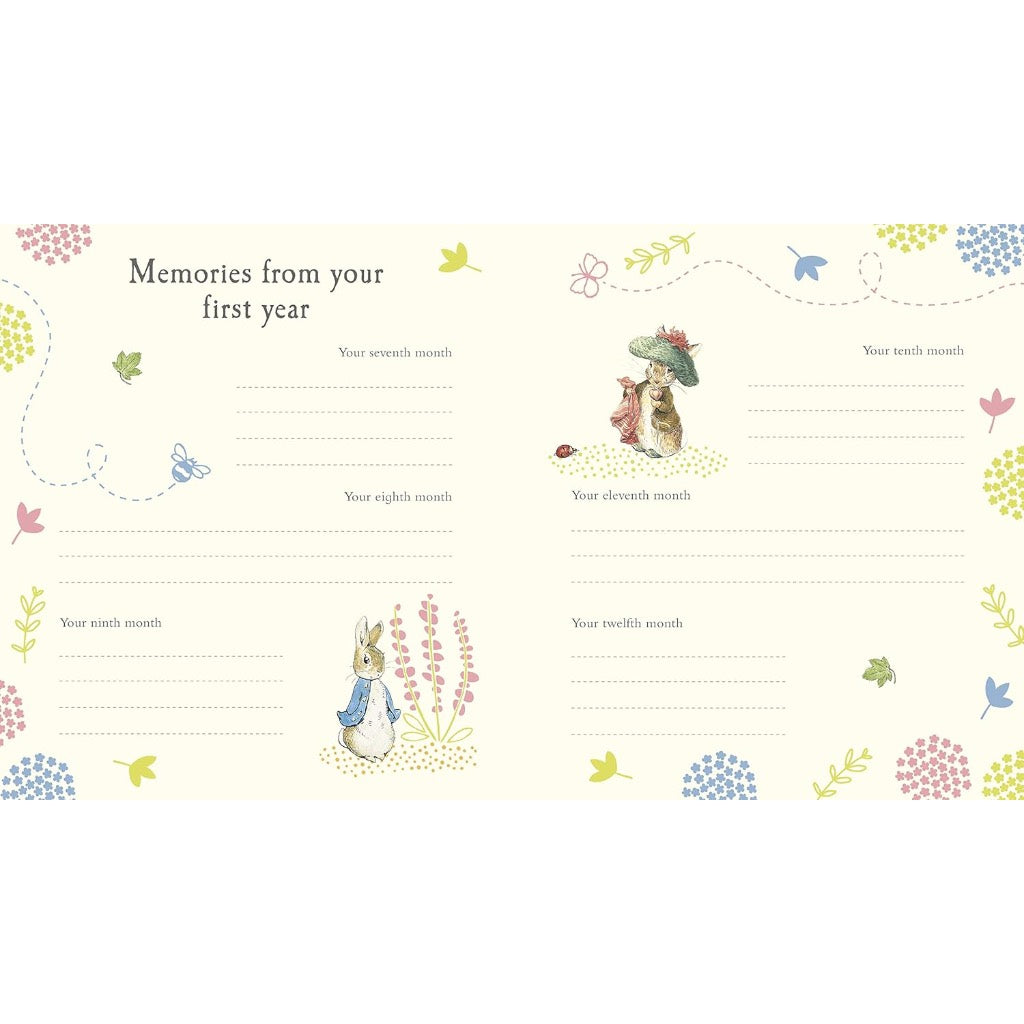 PETER RABBIT BABY RECORD BOOK
