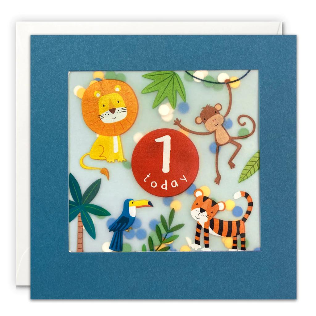 AGE 1 BIRTHDAY CARD PP3712