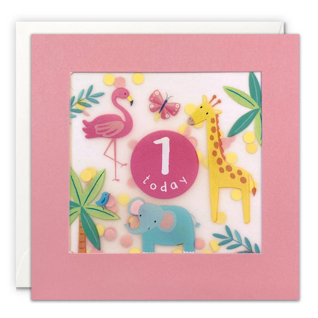 AGE 1 BIRTHDAY CARD PP3713