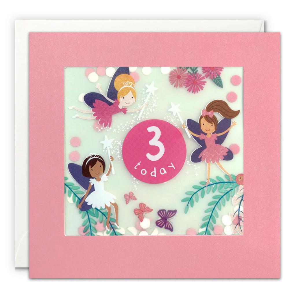 AGE 3 BIRTHDAY CARD PP3717