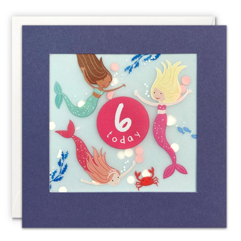 AGE 6 BIRTHDAY CARD PP3723