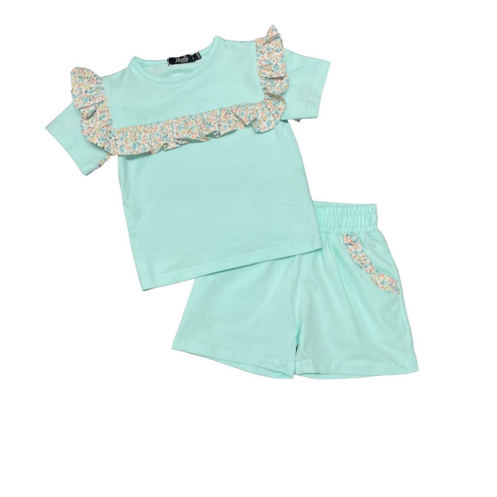 HARRIS KIDS BLOSSOM SHORT SET