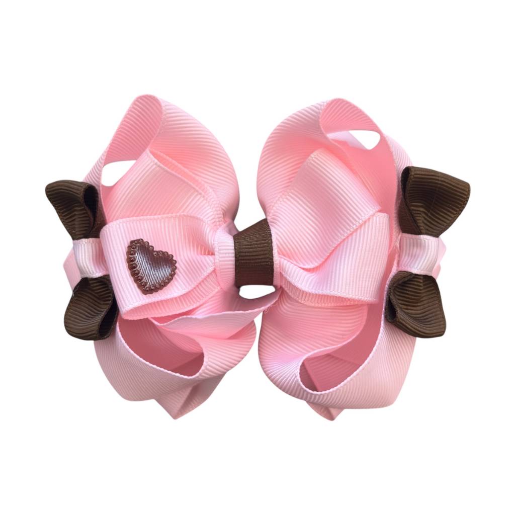 INITIAL ICON HAIR BOW