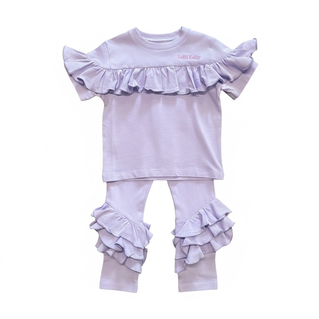 LELLI KELLY RUFFLE T SHIRT & LEGGING SET 0105