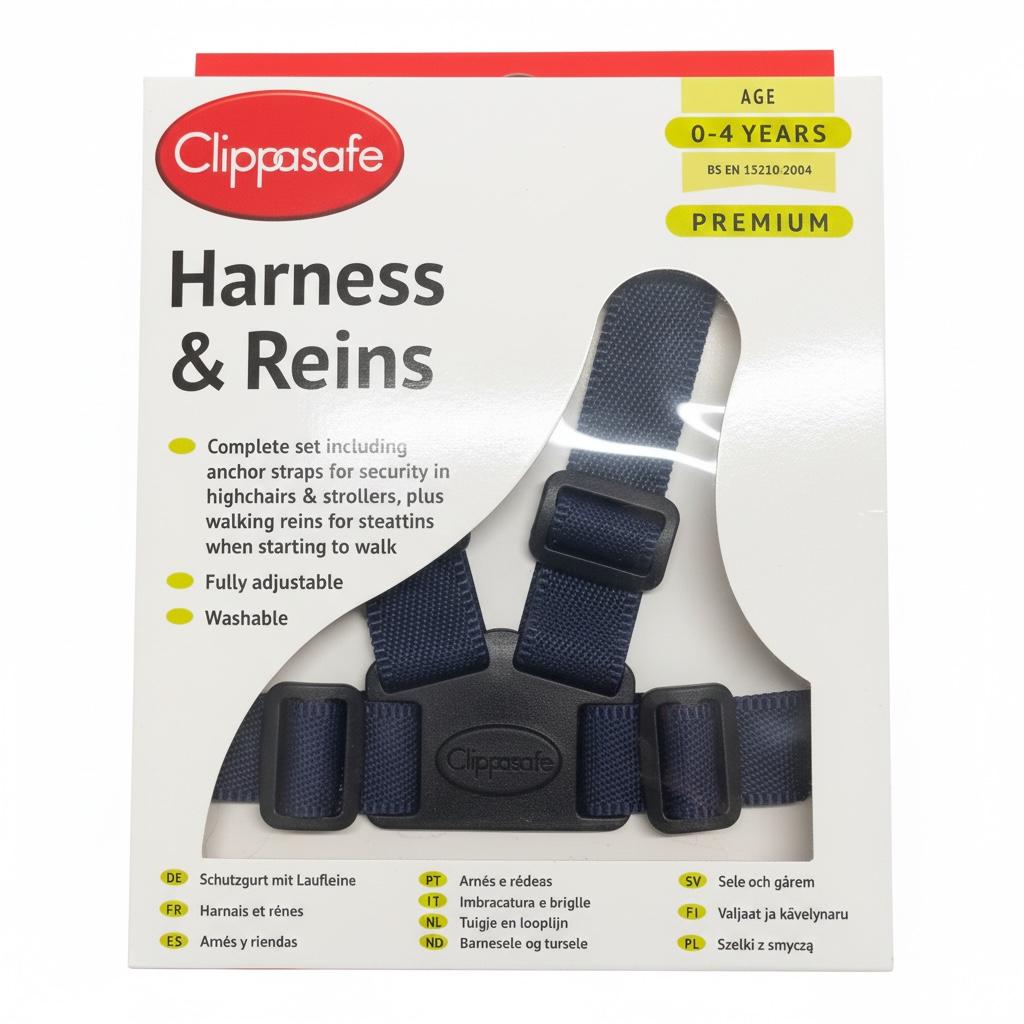 CLIPPASAFE PREMIUM HARNESS &amp; REINS