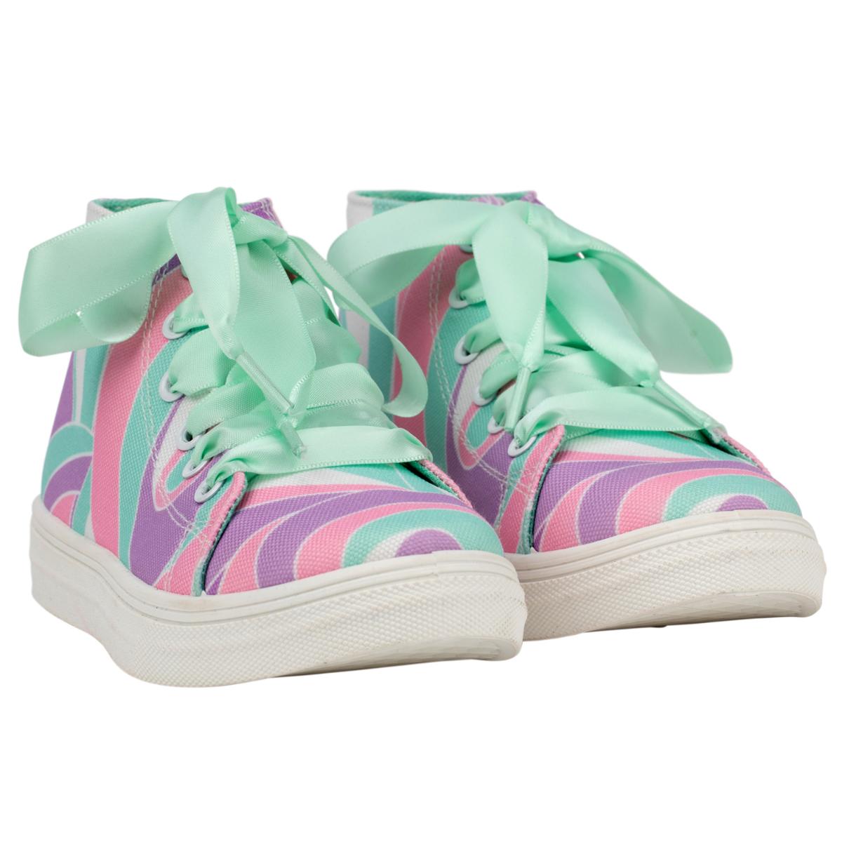 A DEE POPPING PASTELS JAZZY HIGH TOPS S245102M