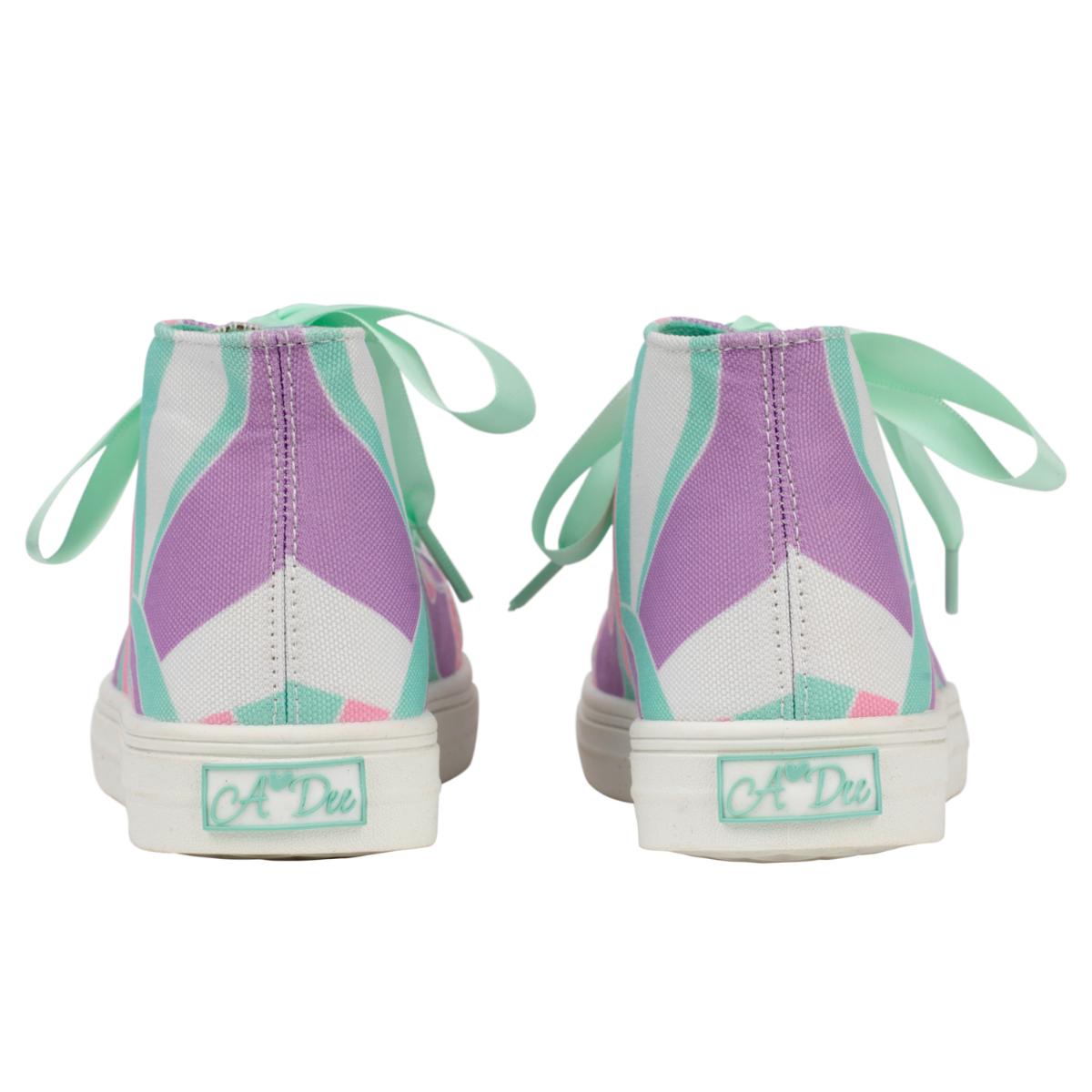 A DEE POPPING PASTELS JAZZY HIGH TOPS S245102M