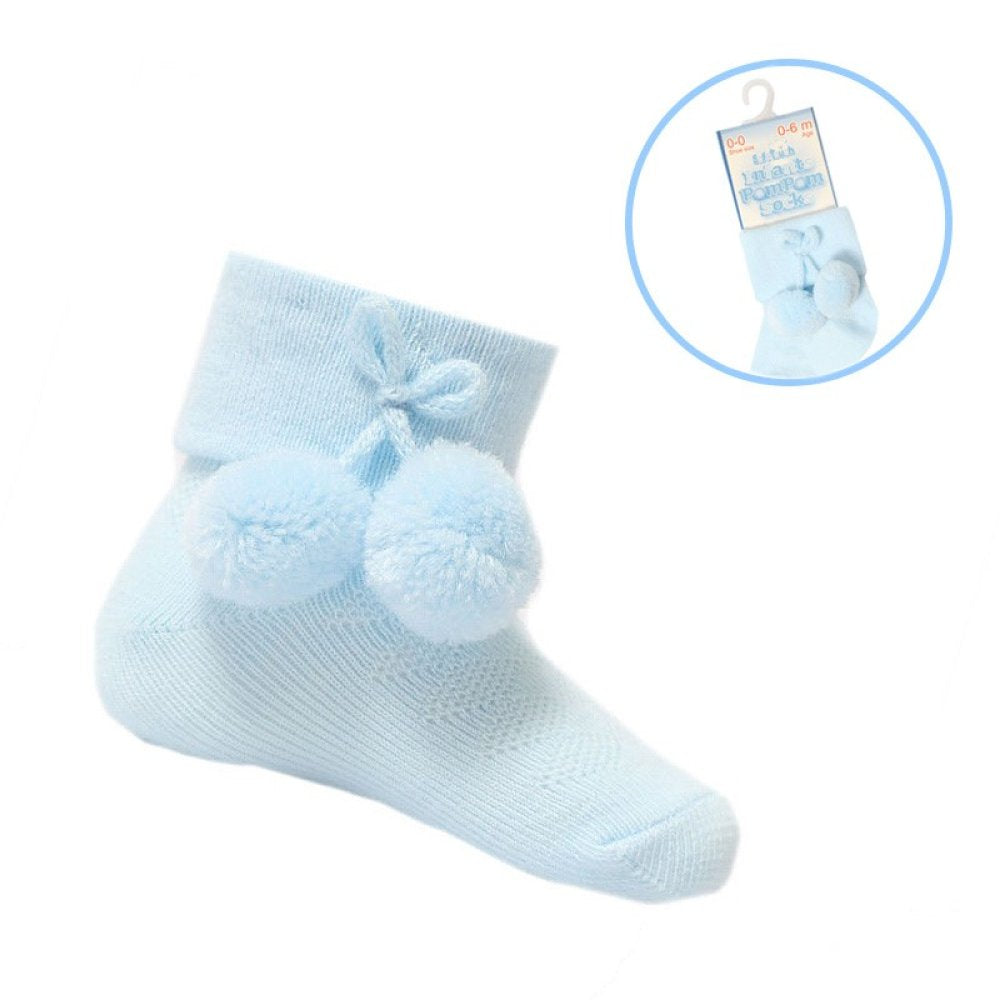 POM POM SOCKS S10BL