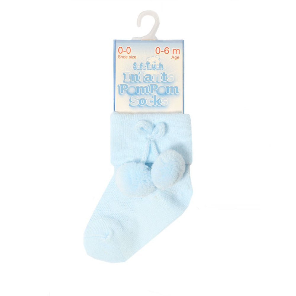 POM POM SOCKS S10BL