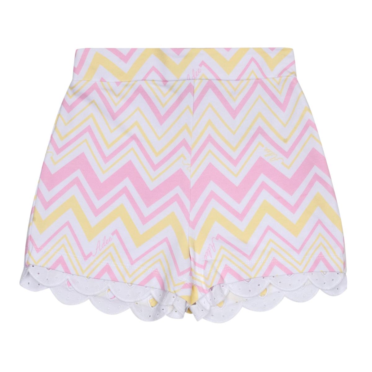 A DEE CHIC CHEVRON LIA SHORT SET S241502