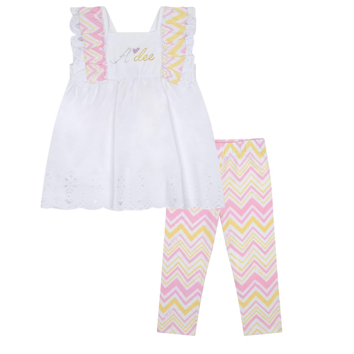 A DEE CHIC CHEVRON LEXY LEGGING SET S241505