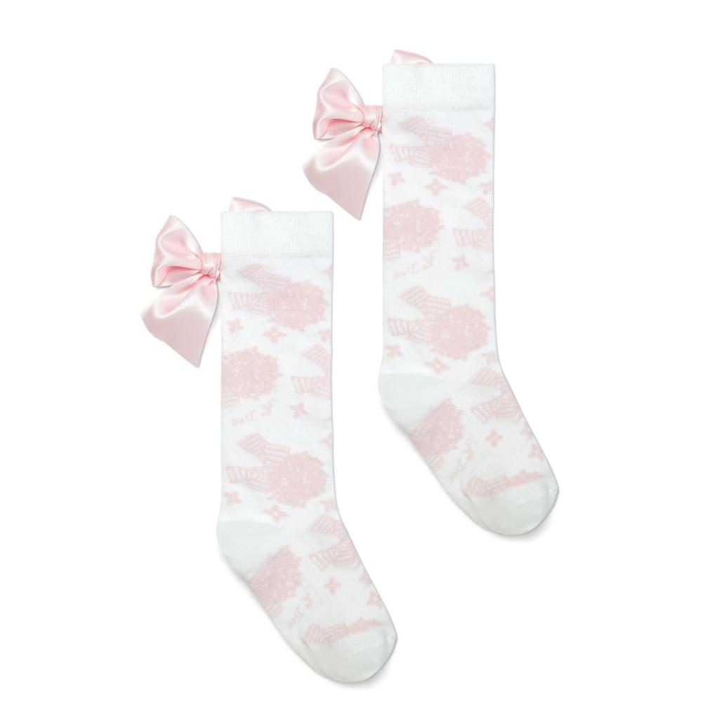 A DEE HEAVENLY HYDRANGEA COURTNEY KNEE HIGH SOCKS S251901