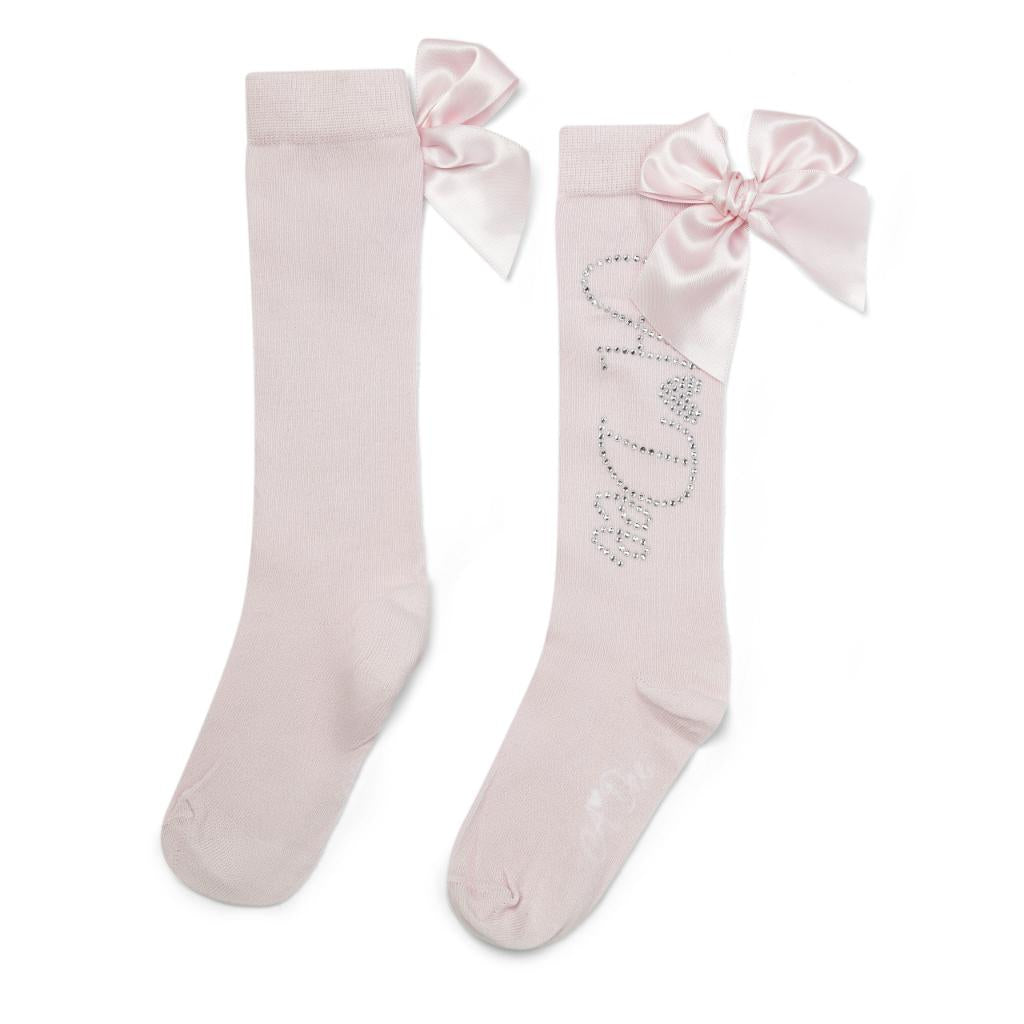 A DEE HEAVENLY HYDRANGEA CHARLEIGH KNEE HIGH SOCKS S251903