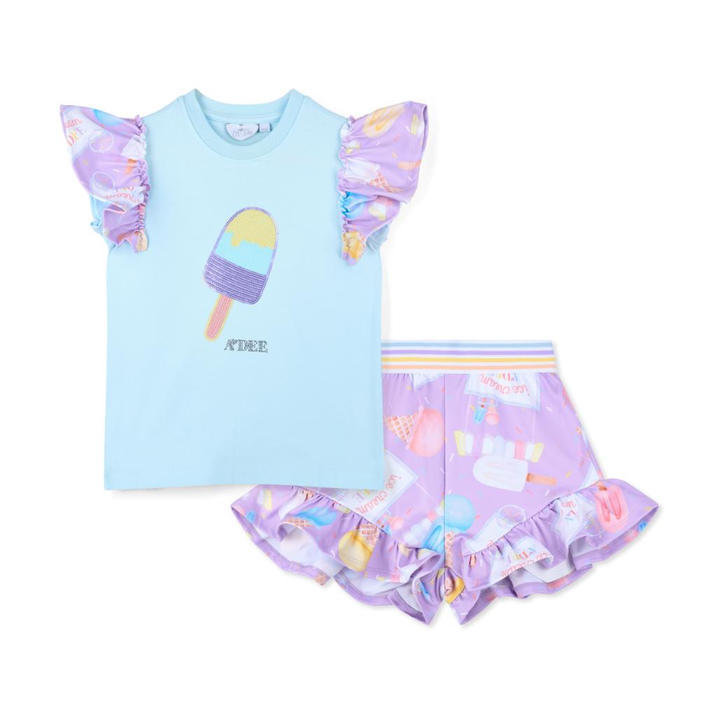 A DEE PASTEL PARLOUR SIA SHORT SET S262512