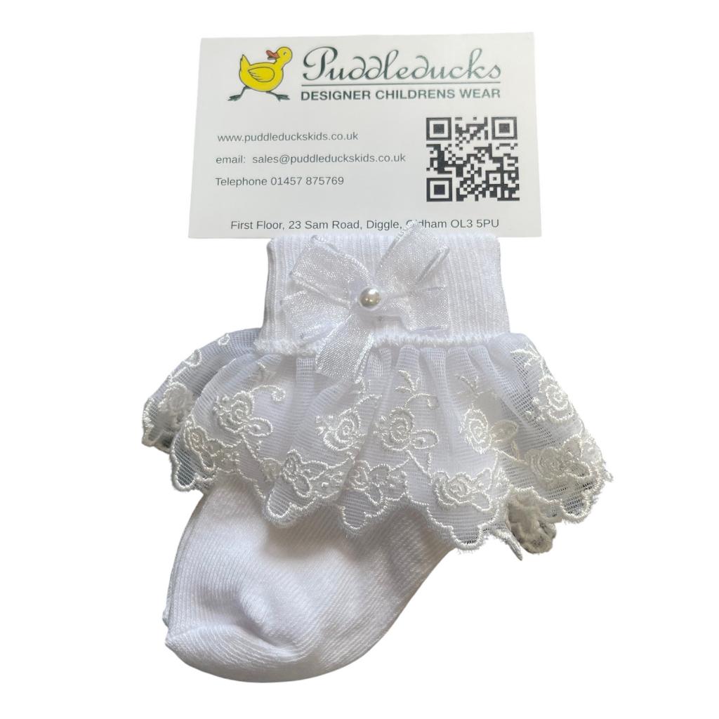 PEX SNOWDROP LACE SOCKS S5151