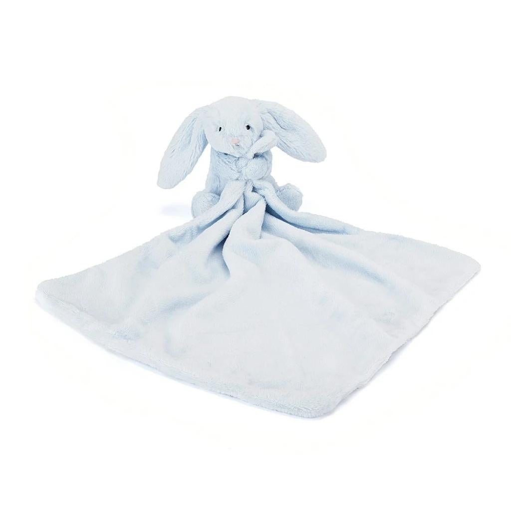 JELLYCAT BASHFUL BLUE BUNNY SOOTHER SOB444B