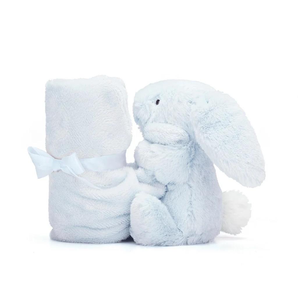 JELLYCAT BASHFUL BLUE BUNNY SOOTHER SOB444B