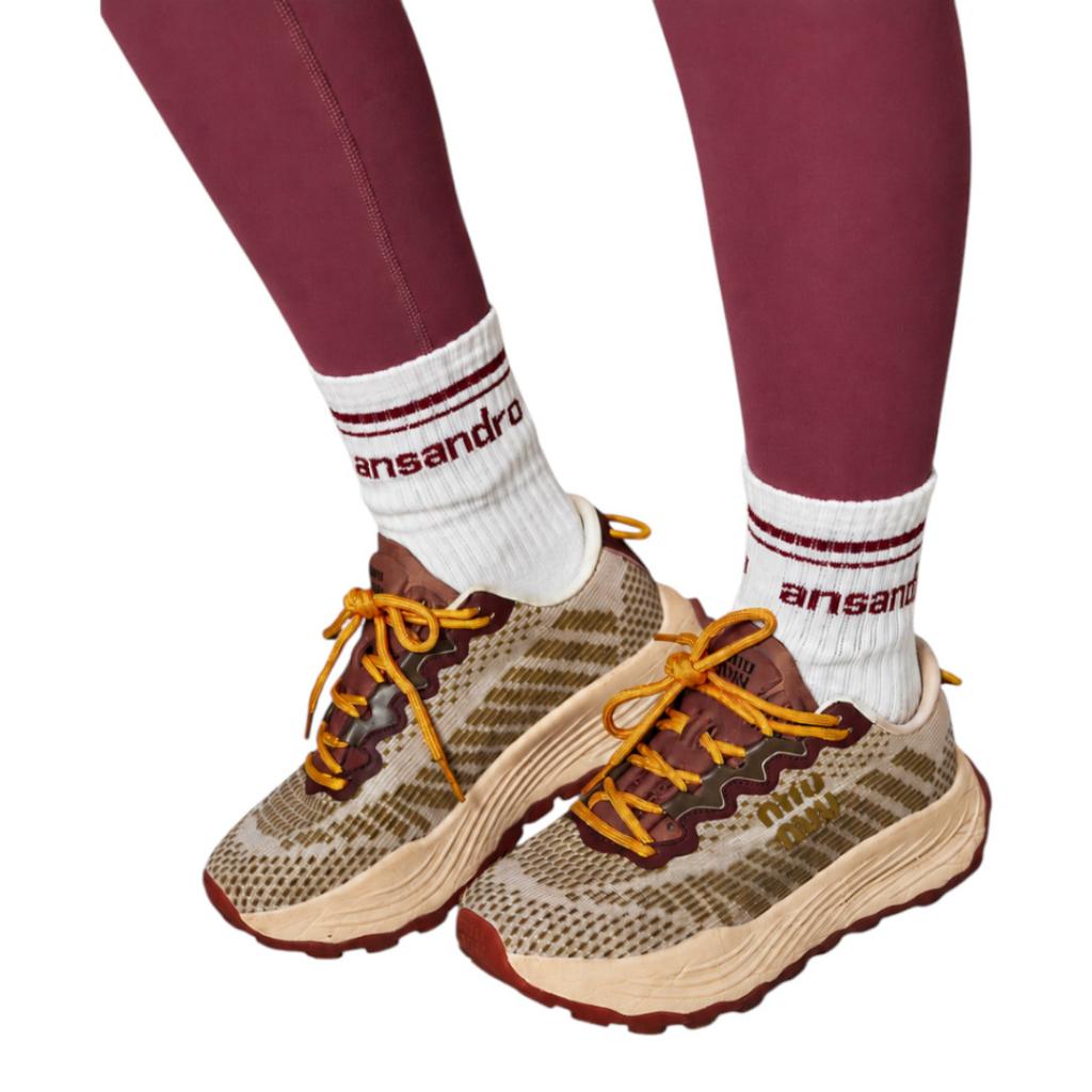 ANSANDRO DAMSON HALF CREW SOCKS
