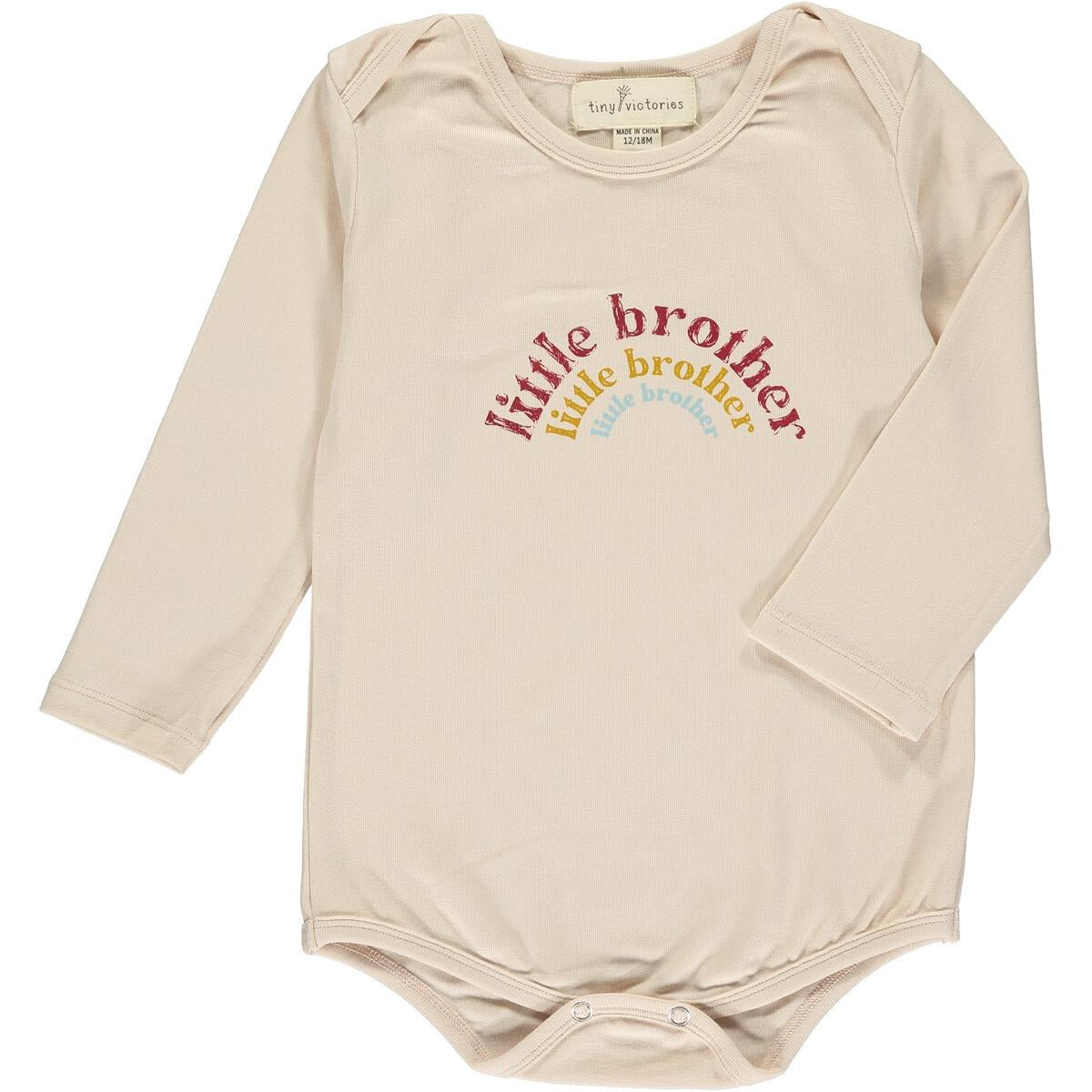 TINY VICTORIES LITTLE BROTHER BODYSUIT TV152A