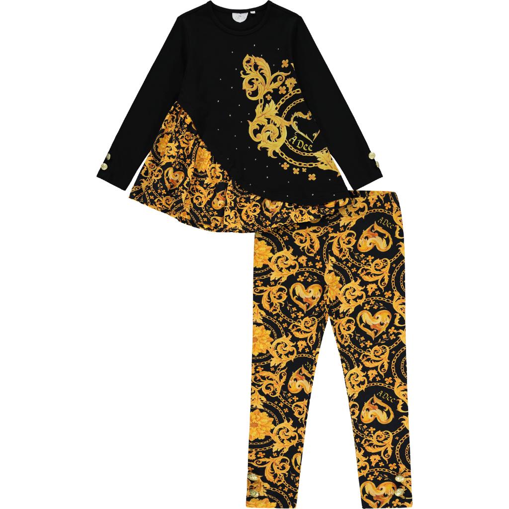 A DEE BAROQUE LOVE BABS LEGGING SET W232509