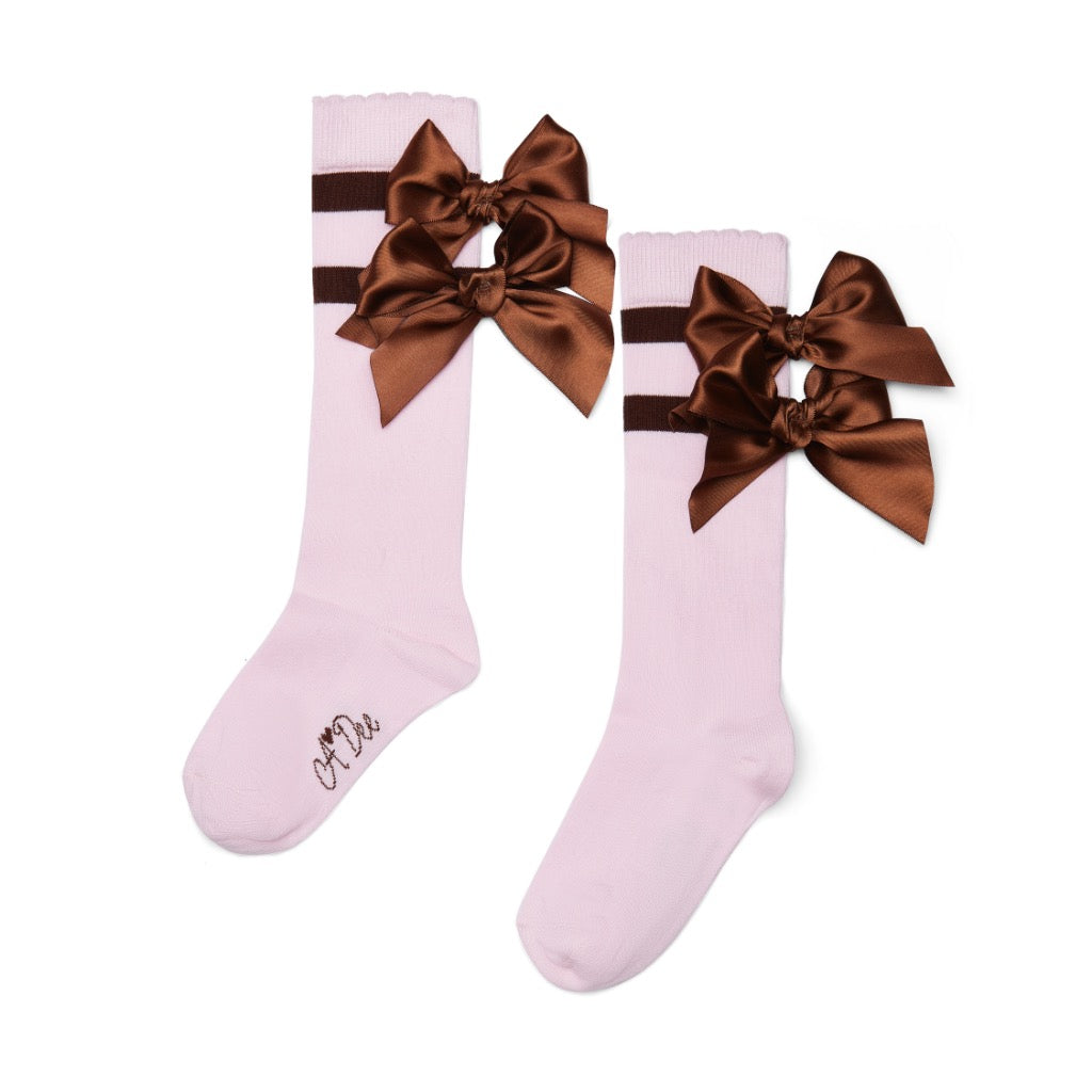 A DEE INITIAL ICON MAEVE KNEE HIGH SOCKS W252915