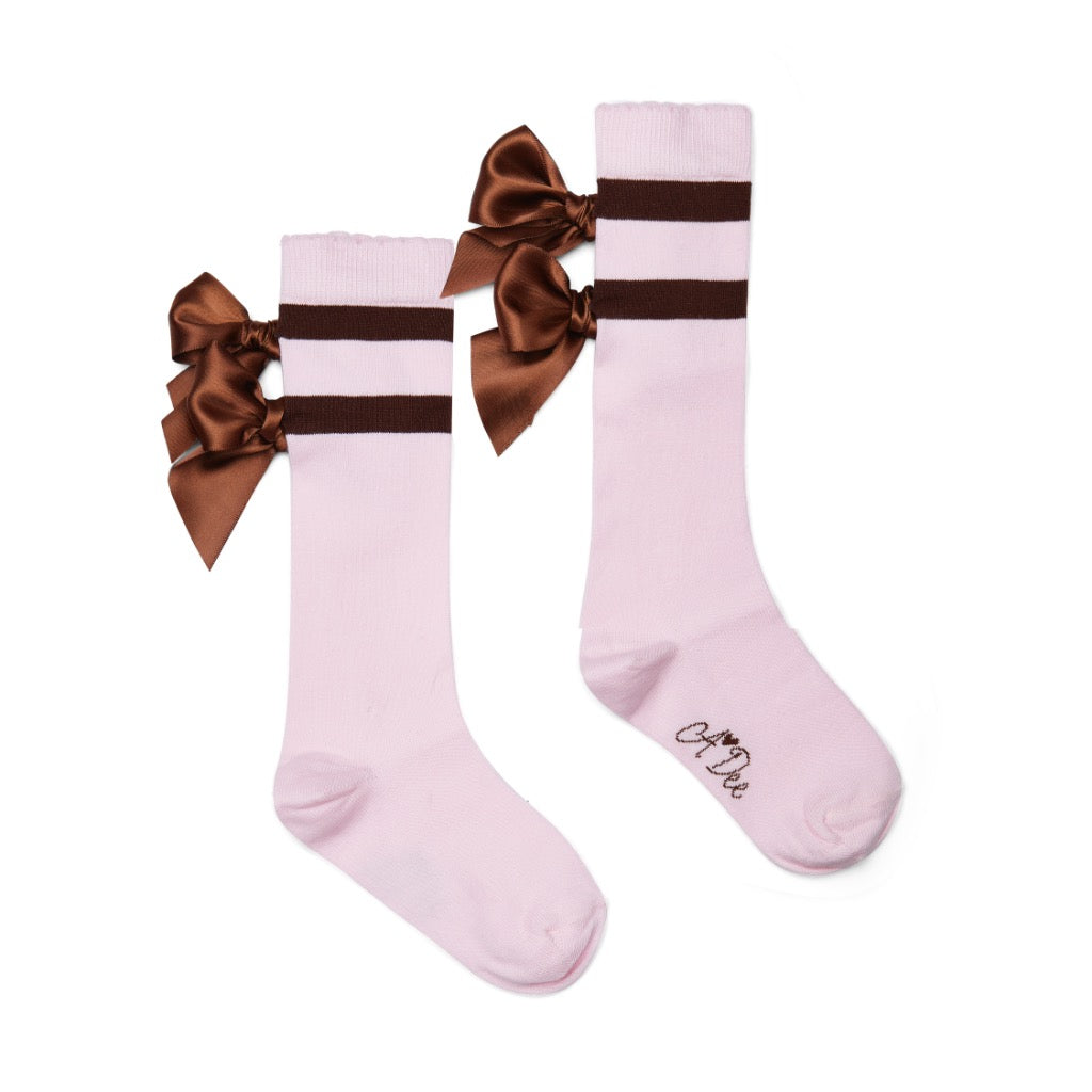 A DEE INITIAL ICON MAEVE KNEE HIGH SOCKS W252915